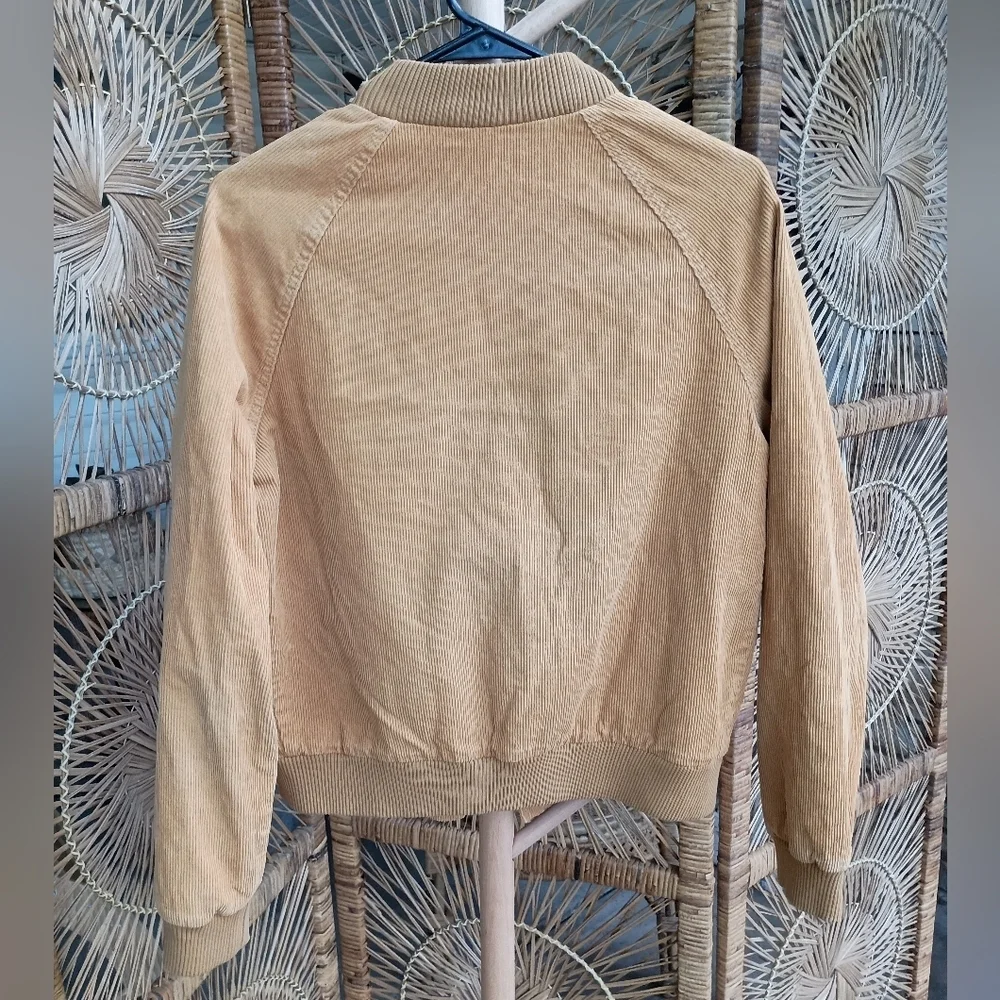 Billabong Women's Tan Corduroy Jacket_Small - Picture 8 of 10